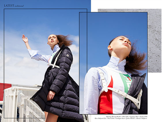 Anna Wong Stylist. Seattle wardrobe stylist.Seattle editorial stylist,Seattle commercial stylist, High Impact editorial Latest magazine.