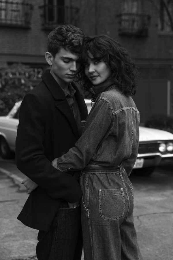 Anna Wong Stylist editorial Jute magazine Jourdan comme de garcon sweater Marques Almeida skirt