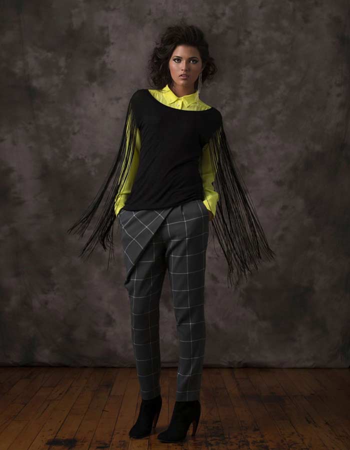 Anna Wong Stylist Fringe neon