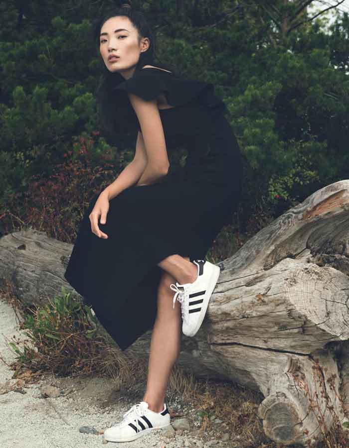 Anna Wong Stylist. Gisele Fox