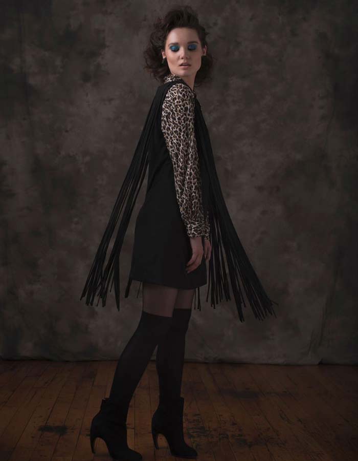 Anna Wong Stylist fringe topshop dress