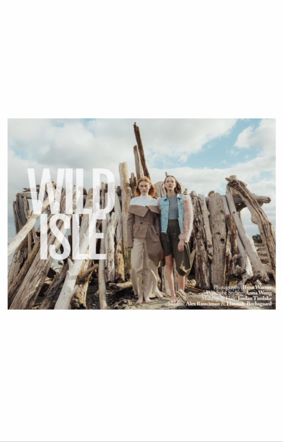 Anna Wong Stylist Wild Isle editorial  Magazine