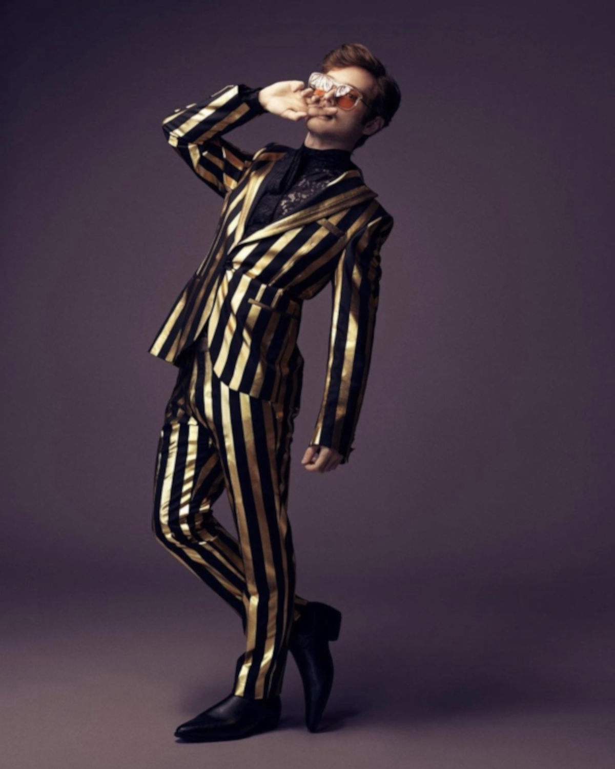 Anna Wong stylist.Seattle wardrobe stylist.Seattle commercial stylist.editorial stylist seattle. seattle mens wardrobe stylist. London's Burning Editorial. Male Model in white turtleneck. 