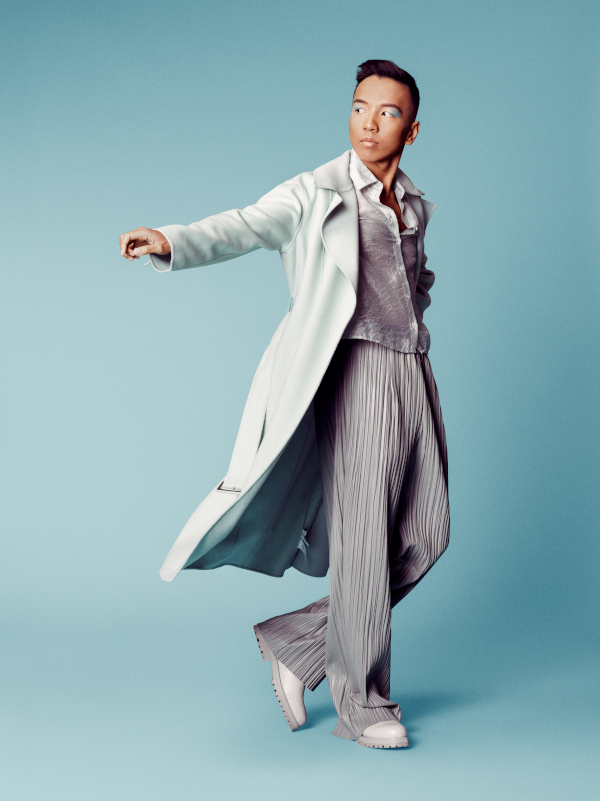 Anna Wong stylist. Seattle stylist. Seattle wardrobe stylist.non binary fashion. non binary style.