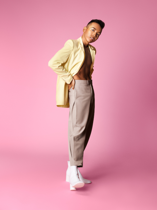 Anna Wong stylist. Seattle stylist. Seattle wardrobe stylist.non binary fashion. non binary style.