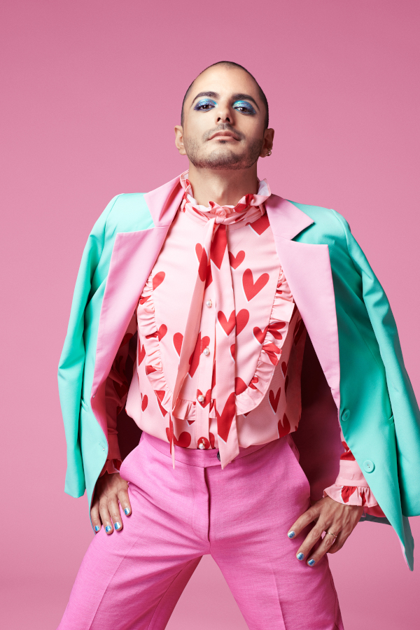 Anna Wong stylist. Seattle stylist. Seattle wardrobe stylist.non binary fashion. non binary style. 